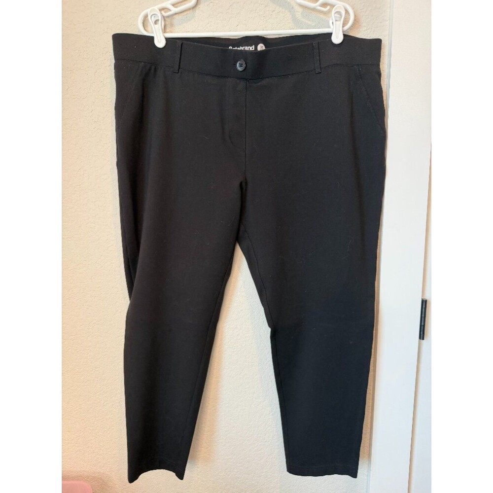 Betabrand Black Comfortable Pants Size 3X Petite